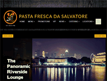 Tablet Screenshot of pastafresca.com